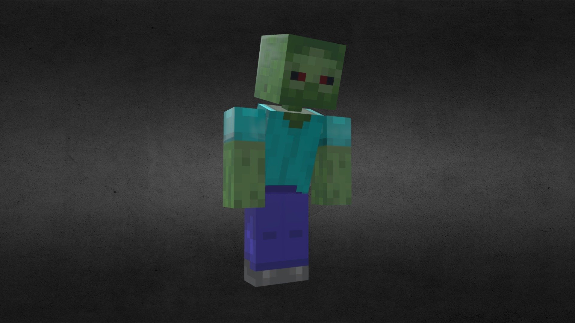 Enhanced Default Zombie Download Free 3D model by ItsKazukeKun567