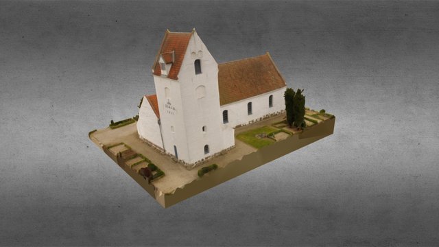 Simmerbølle Church 3D Model