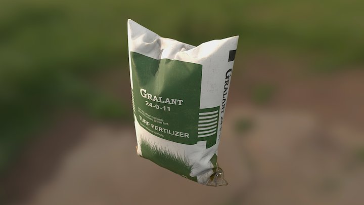 Fertilizer Bag 3D Model