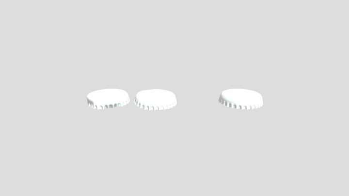 Beer Cap 3D Model