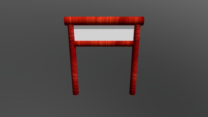 Dojo Wall Opening 3D Model