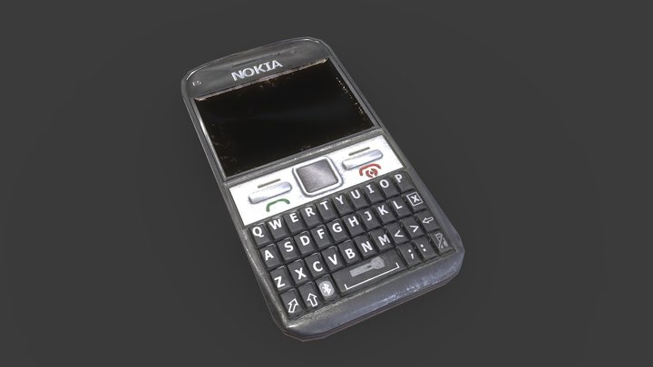 NOKIA E5-00 mobile – Modello 3D gratuito STL