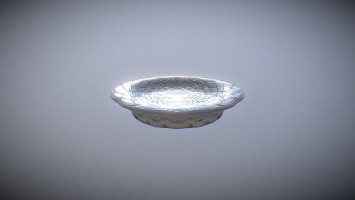 plate 16 century 3D Model