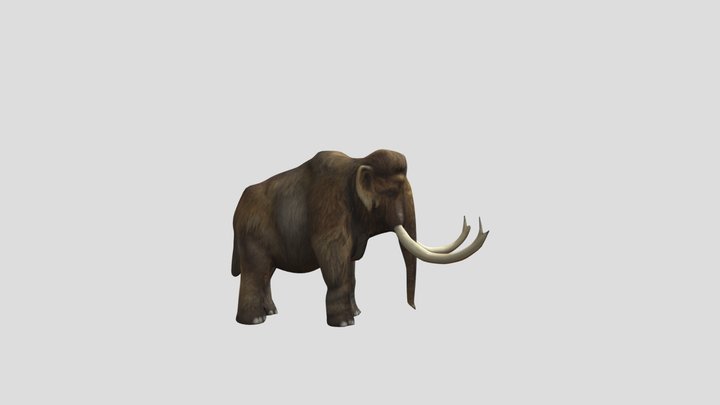 Mammoth From Carnivores Ice Age 3D Model