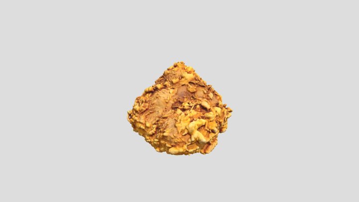 Chicken king menu 3D Model