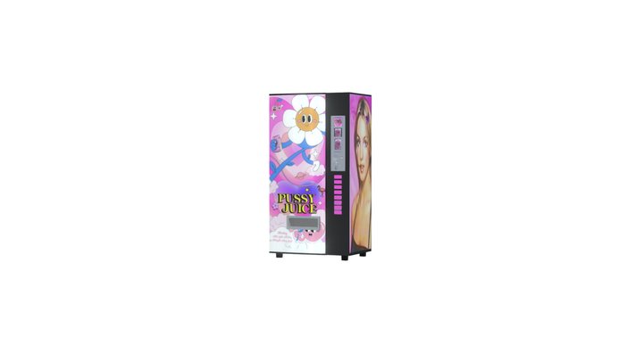 Pussy Juice Vending Machine 3D Model
