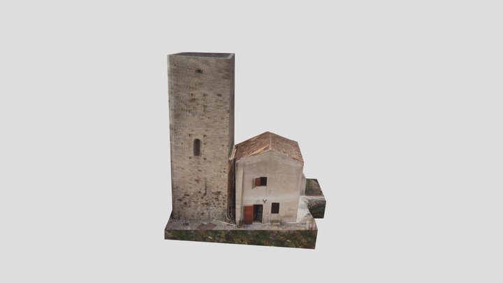 Torre Ugonesca – Montopoli di Sabina 3D Model