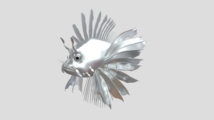 PEZ LEON Lion Fish 3D Model