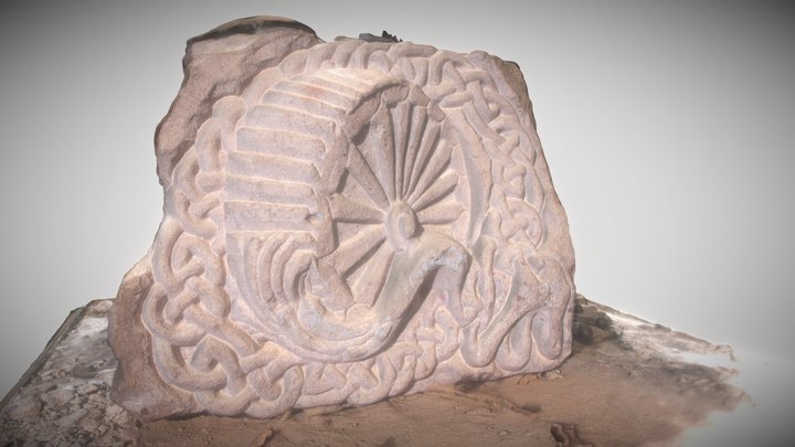 Waterwheel carving (2015) 3D Model