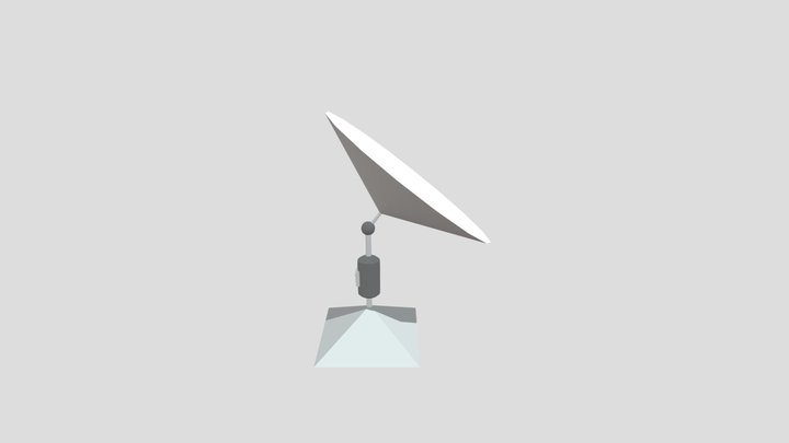 satellite dish 3D Model