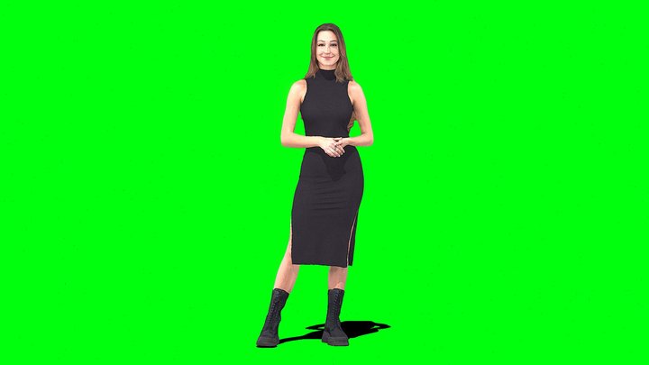 Girl 002 3D Model