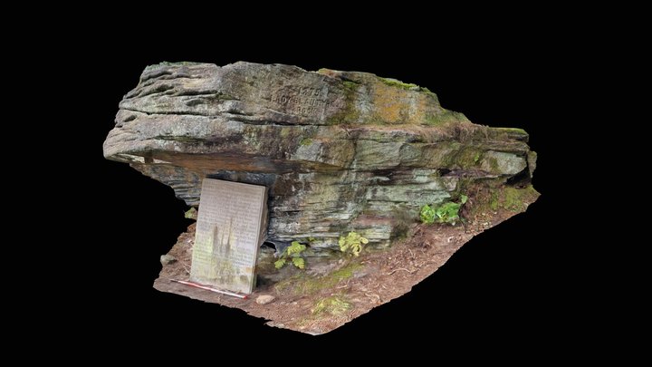 Lady Blantyre's Rock, St Ives Estate, Bingley 3D Model