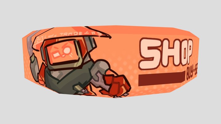 ShopKeep Billboard [The Singularity] 3D Model