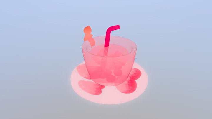 kitty juice!! (=ච ﻌ ච=) 3D Model