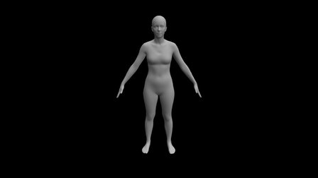 test body 3D Model