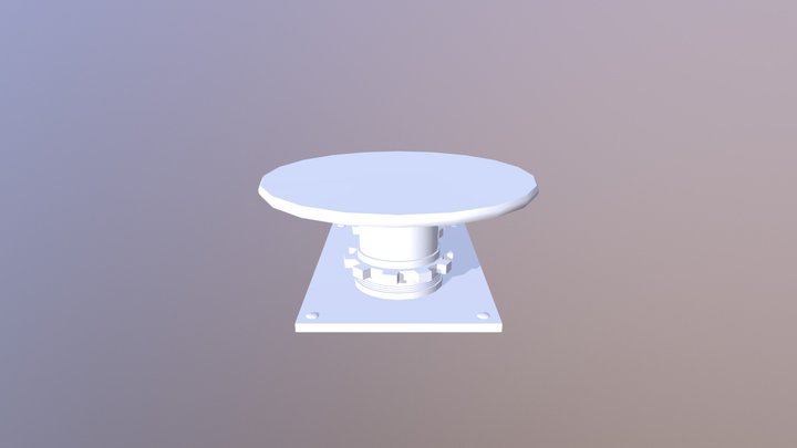 TURN TABLE RIG ANIMATION TEST 1 3D Model