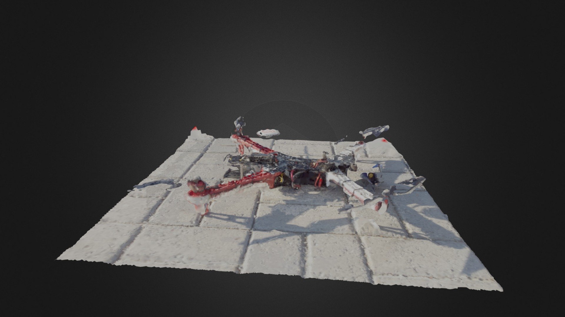 Quadcopter 3D Reconstruct Test