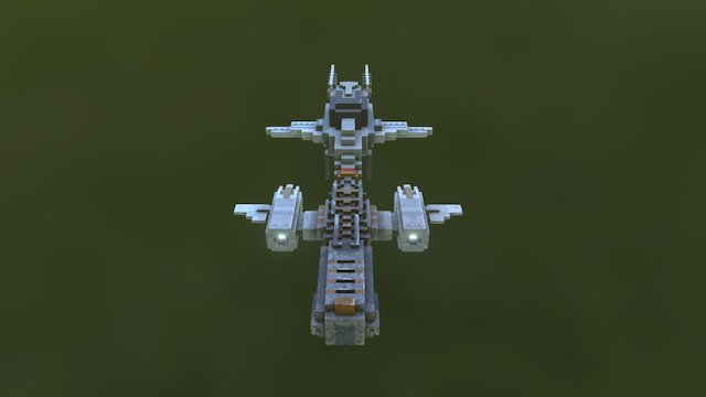 Space 04 Racer 3D Model