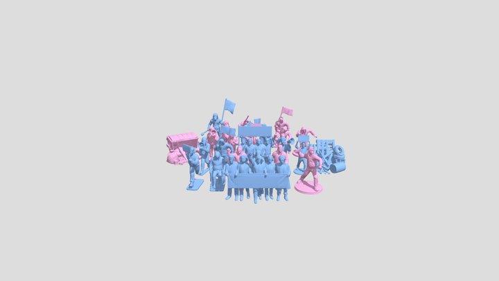 manifestacion_optimizado_pequena 3D Model