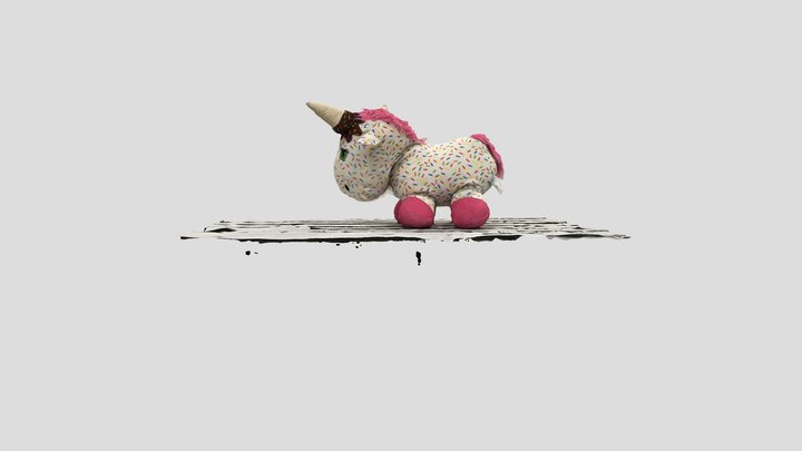 CS IcreamUnicorn 3D Model