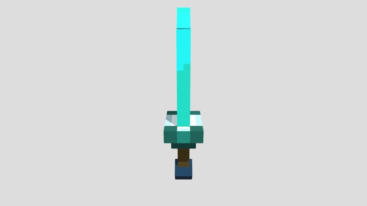 Diamond Sword 3D Model