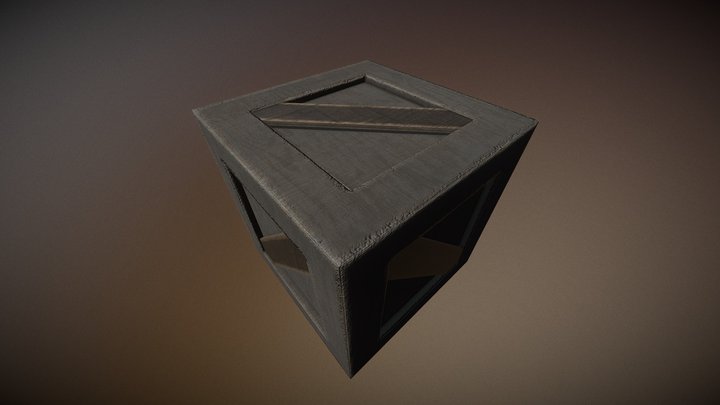 Crate Test 3D Model