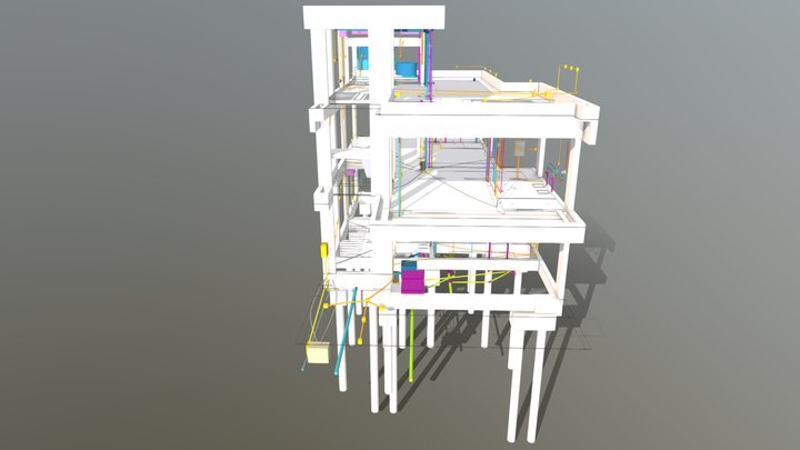 Residência Unifamiliar 3D Model