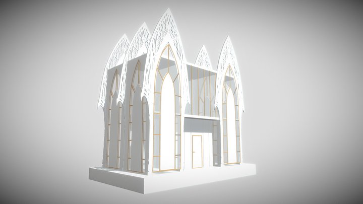 Elven modular home 3D Model