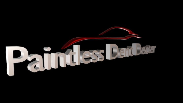 Paintless Dent Doctor - Logo For Client 3D Model
