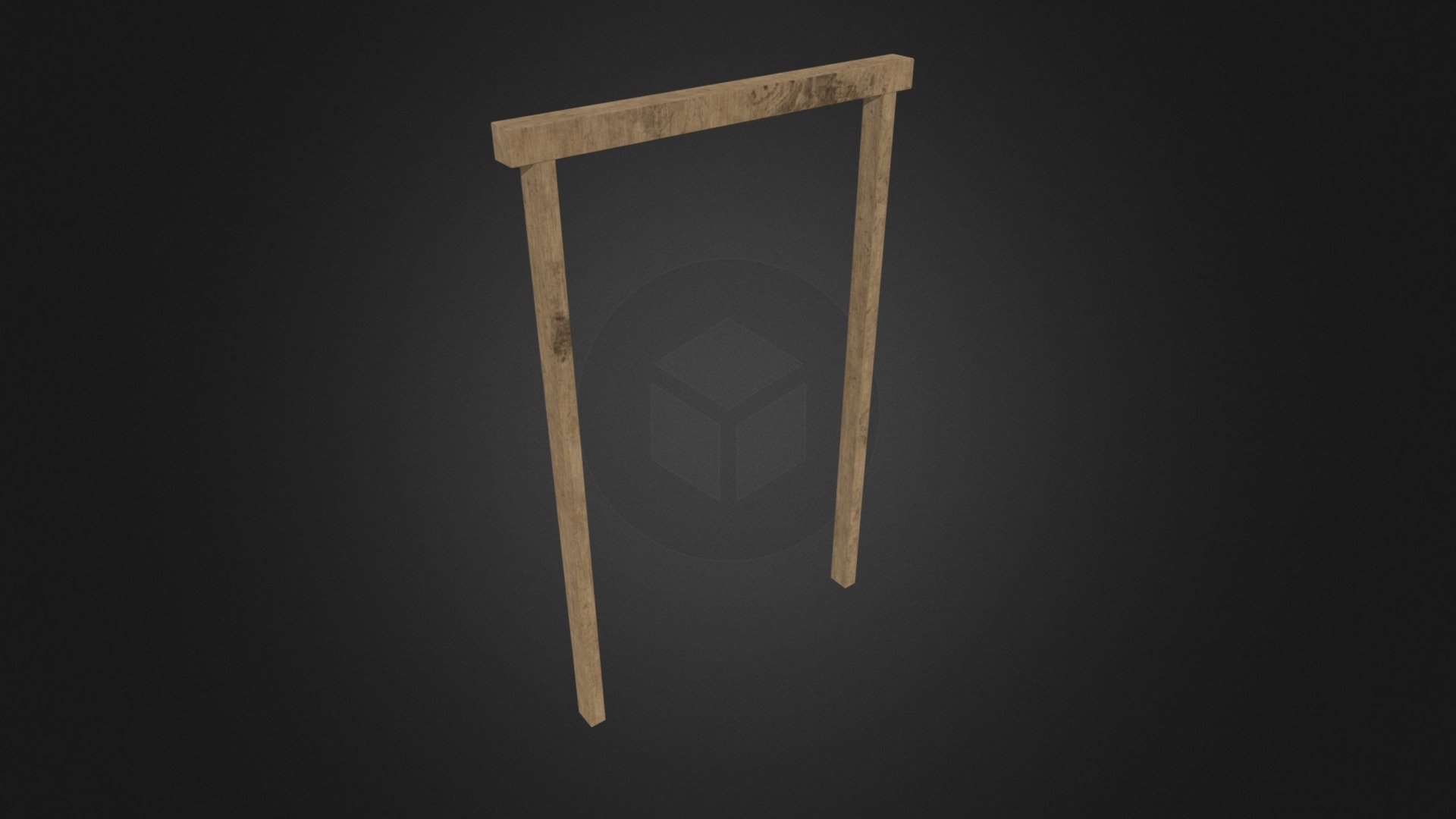 Adobe House Wooden Door Frame