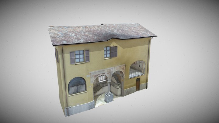 Portichetto dei Disciplini, Chiuro 3D Model