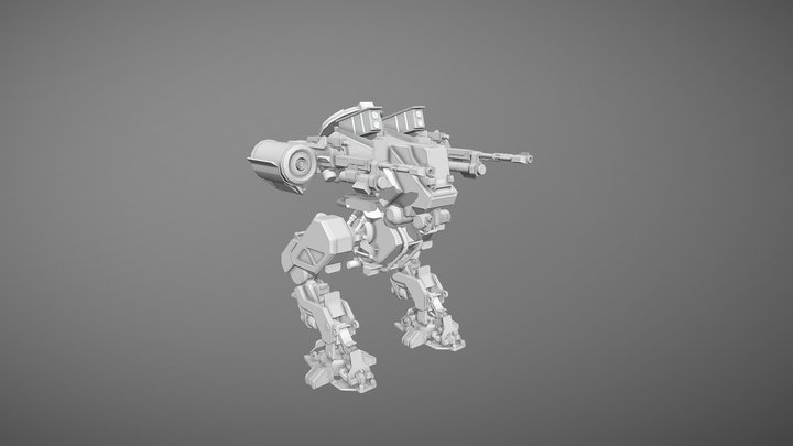 Mech 3D Model