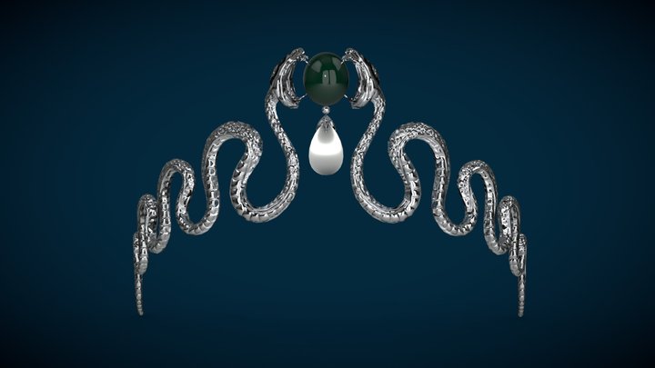 Tiara "SERPENT" 3D Model