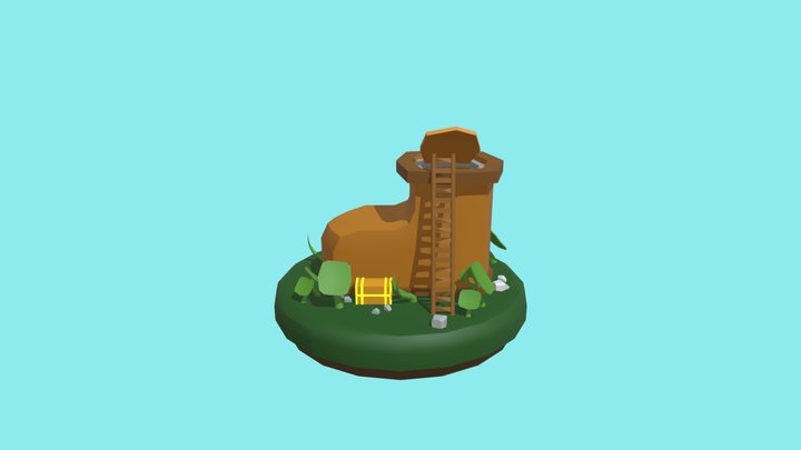 Casa Sapato 3D Model