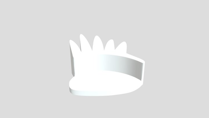 Eyelash Left 3D Model