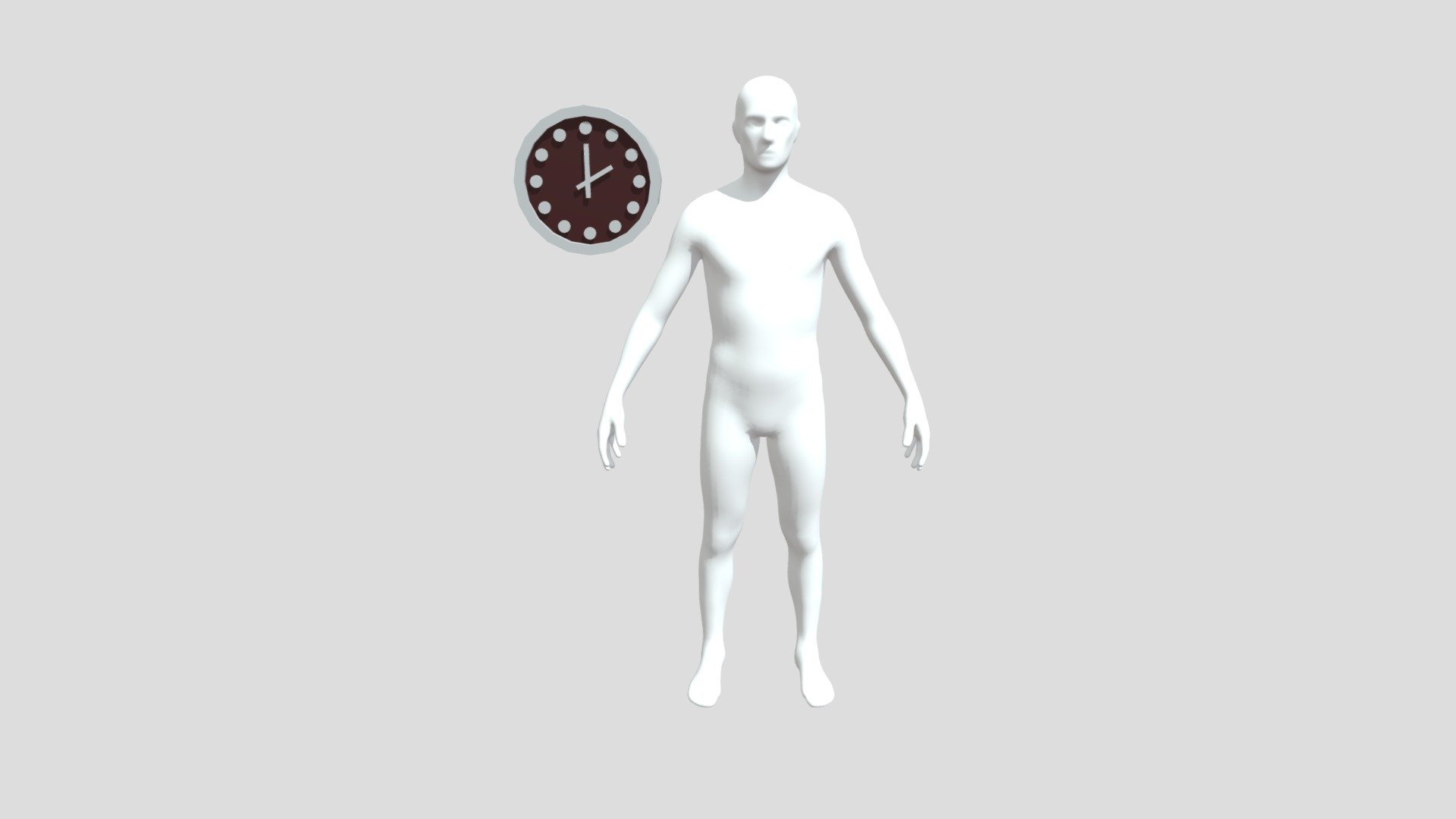 3D Clock - 3D model by Dilan7179 [37e8d4f] - Sketchfab