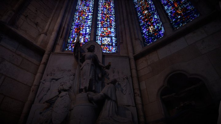 Jeanne d'Arc, Beauvais cathedral – Modelo 3D gratuito STL