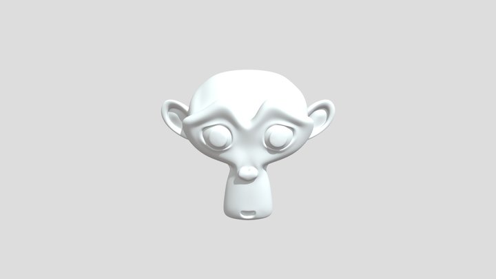 Monkey 3D Model
