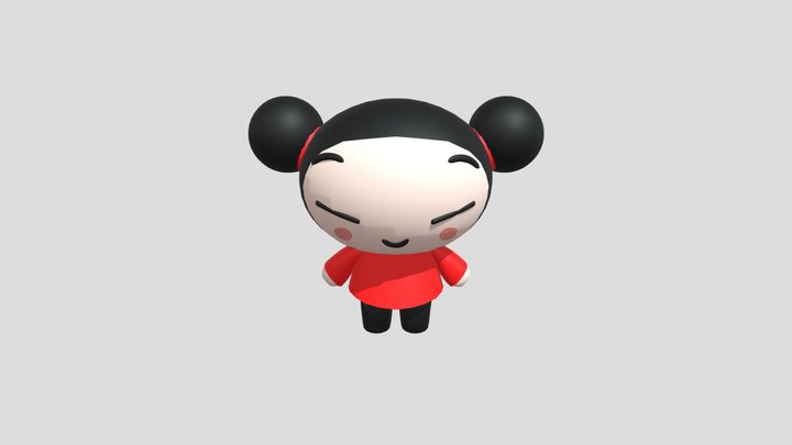 Pucca 3D Model