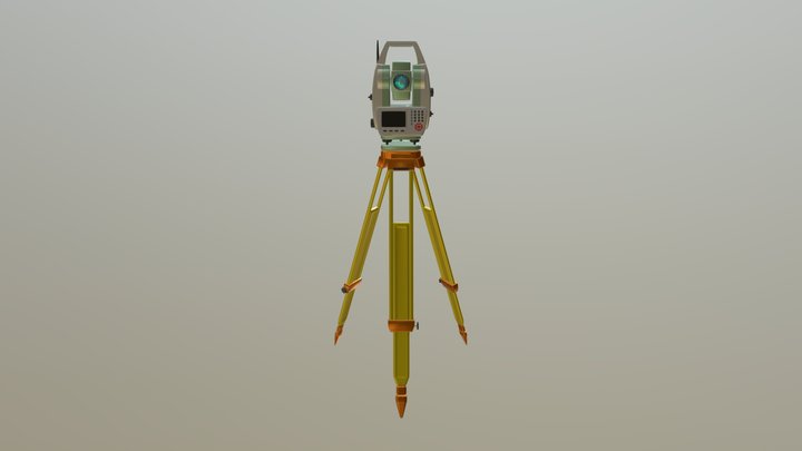 Total_Station_ST09_Plus 3D Model