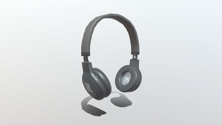 JBL E45BT Headphones 3D Model