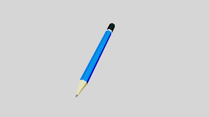 Pencil 3D Model