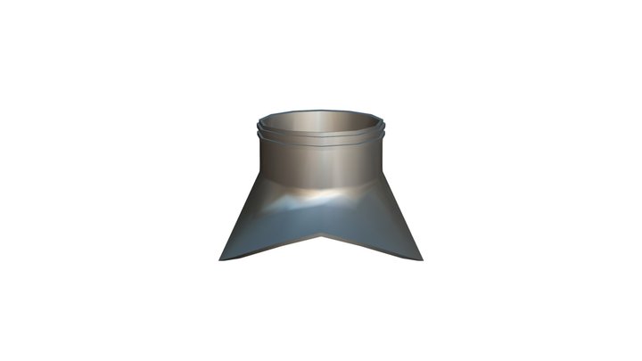 Pipe Hollow Påstikk 3D Model