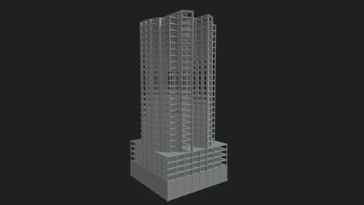 Structural Framework \ SF008 3D Model