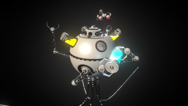 Power Source Collector 3D Model