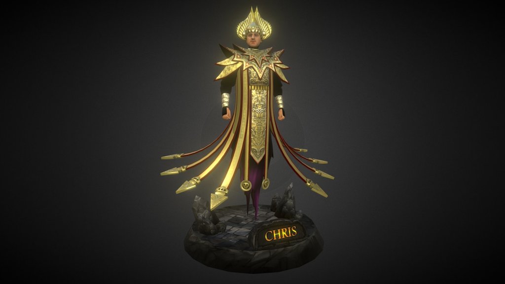Chris_NPC Naraka - 3D model by anatarupastudios [37edaa8] - Sketchfab