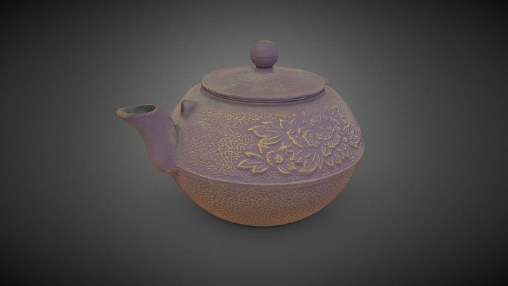 Photogrammetry project #2: Old Teapot 3D Model