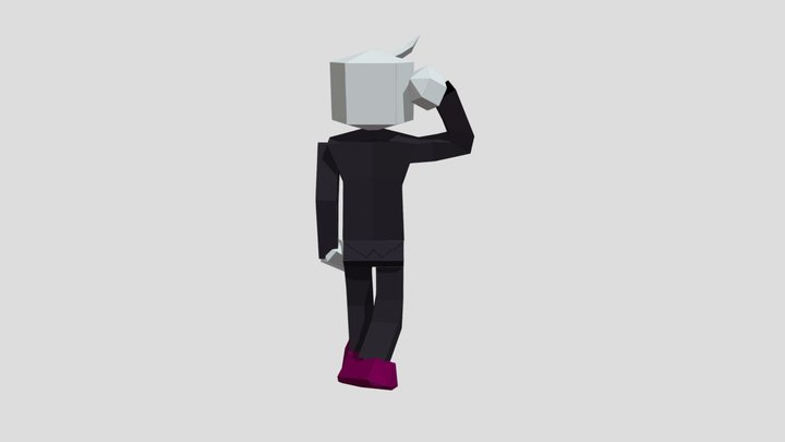MC-KUN PS2 3D Model