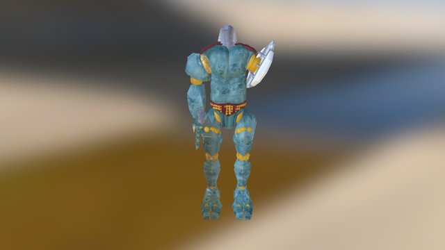 Robot Patriot 3D Model