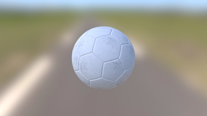 Bola de futebol 3D Model